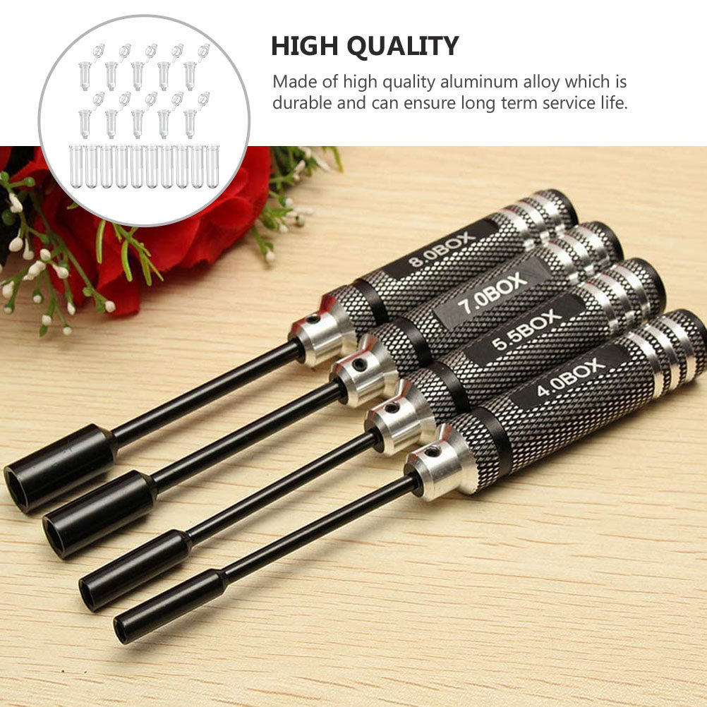 4Pcs Hex Socket Screwdriver Se - Rc Helicopter Tool Kit recension och pris