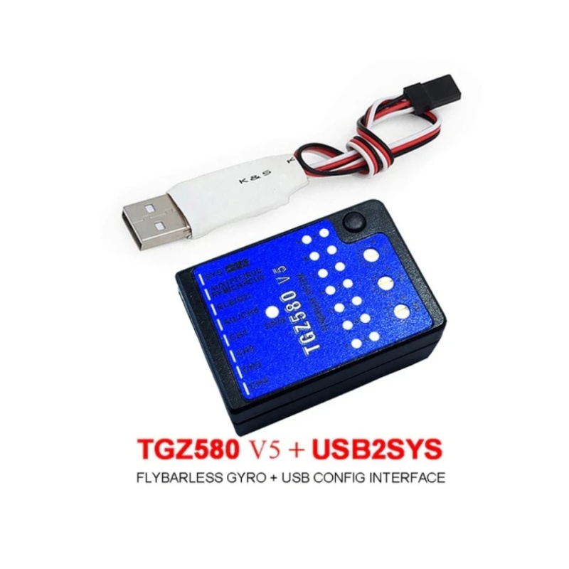 GZ580 V5 3-Axis Flybarless Gyr - Rc Helicopter Nitro recension och pris