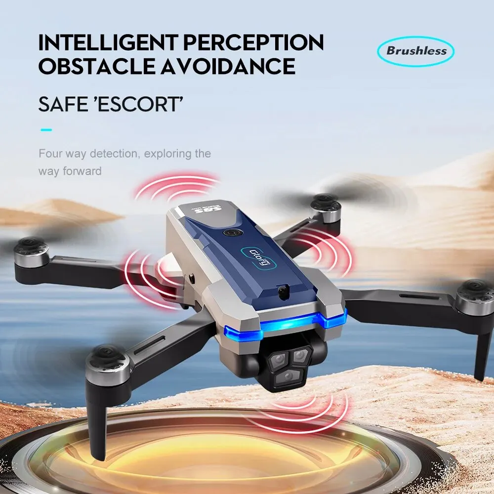 S8S GPS Drone 5G Wifi 8K HD Du - Rc Helicopter Case recension och pris